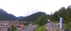 Archiv Foto Webcam Mittenwald Panoramablick 09:00