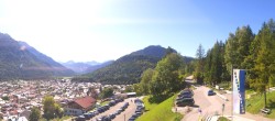 Archiv Foto Webcam Mittenwald Panoramablick 11:00