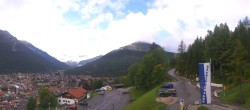 Archiv Foto Webcam Mittenwald Panoramablick 09:00