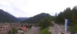 Archiv Foto Webcam Mittenwald Panoramablick 17:00