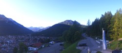Archiv Foto Webcam Mittenwald Panoramablick 08:00