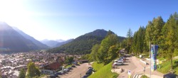 Archiv Foto Webcam Mittenwald Panoramablick 09:00