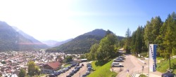 Archiv Foto Webcam Mittenwald Panoramablick 11:00