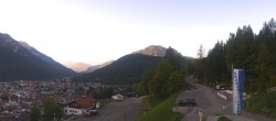 Archiv Foto Webcam Mittenwald Panoramablick 08:00