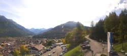 Archiv Foto Webcam Mittenwald Panoramablick 13:00