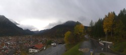 Archiv Foto Webcam Mittenwald Panoramablick 09:00