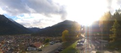 Archived image Webcam Mittenwald Panoramic view 13:00