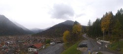 Archived image Webcam Mittenwald Panoramic view 07:00