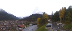 Archiv Foto Webcam Mittenwald Panoramablick 13:00