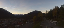 Archiv Foto Webcam Mittenwald Panoramablick 06:00