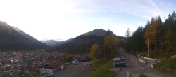 Archiv Foto Webcam Mittenwald Panoramablick 07:00