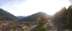 Archiv Foto Webcam Mittenwald Panoramablick 13:00