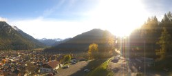 Archiv Foto Webcam Mittenwald Panoramablick 13:00