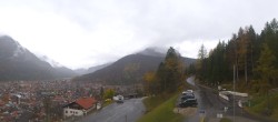 Archived image Webcam Mittenwald Panoramic view 11:00
