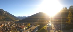 Archiv Foto Webcam Mittenwald Panoramablick 13:00