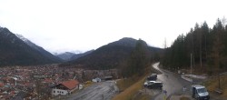 Archiv Foto Webcam Mittenwald Panoramablick 13:00