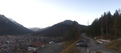 Archiv Foto Webcam Mittenwald Panoramablick 03:00