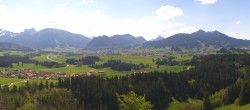 Archiv Foto Webcam Ausblick Burgruine Eisenberg 13:00