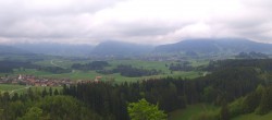 Archiv Foto Webcam Ausblick Burgruine Eisenberg 17:00