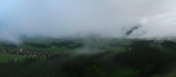 Archived image Webcam View Castle ruins Eisenberg 19:00
