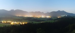 Archiv Foto Webcam Ausblick Burgruine Eisenberg 23:00