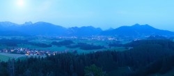 Archiv Foto Webcam Ausblick Burgruine Eisenberg 03:00
