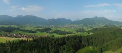 Archiv Foto Webcam Ausblick Burgruine Eisenberg 07:00