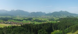 Archiv Foto Webcam Ausblick Burgruine Eisenberg 09:00