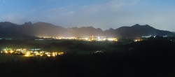 Archiv Foto Webcam Ausblick Burgruine Eisenberg 23:00