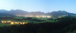 Archiv Foto Webcam Ausblick Burgruine Eisenberg 01:00