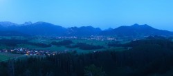 Archiv Foto Webcam Ausblick Burgruine Eisenberg 03:00