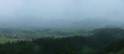 Archiv Foto Webcam Ausblick Burgruine Eisenberg 19:00