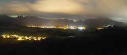 Archived image Webcam View Castle ruins Eisenberg 23:00