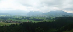 Archiv Foto Webcam Ausblick Burgruine Eisenberg 13:00