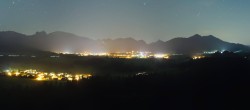 Archiv Foto Webcam Ausblick Burgruine Eisenberg 23:00