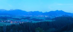 Archiv Foto Webcam Ausblick Burgruine Eisenberg 03:00