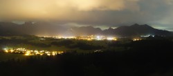 Archiv Foto Webcam Ausblick Burgruine Eisenberg 01:00