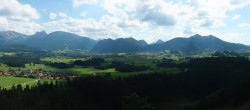 Archiv Foto Webcam Ausblick Burgruine Eisenberg 15:00