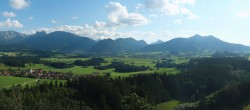 Archiv Foto Webcam Ausblick Burgruine Eisenberg 17:00