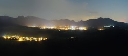 Archiv Foto Webcam Ausblick Burgruine Eisenberg 23:00