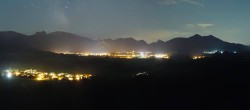 Archiv Foto Webcam Ausblick Burgruine Eisenberg 01:00