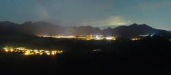 Archiv Foto Webcam Ausblick Burgruine Eisenberg 01:00