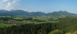 Archiv Foto Webcam Ausblick Burgruine Eisenberg 07:00