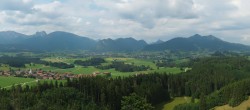 Archiv Foto Webcam Ausblick Burgruine Eisenberg 09:00