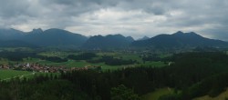 Archiv Foto Webcam Ausblick Burgruine Eisenberg 08:00