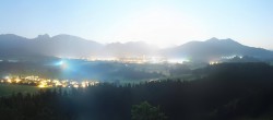 Archiv Foto Webcam Ausblick Burgruine Eisenberg 23:00