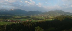 Archiv Foto Webcam Ausblick Burgruine Eisenberg 05:00