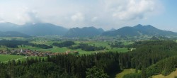 Archiv Foto Webcam Ausblick Burgruine Eisenberg 09:00