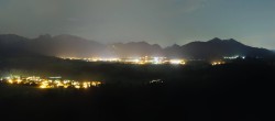 Archiv Foto Webcam Ausblick Burgruine Eisenberg 01:00