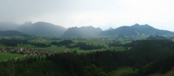 Archiv Foto Webcam Ausblick Burgruine Eisenberg 11:00